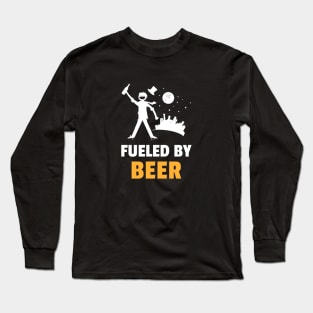 Fueled By Beer Long Sleeve T-Shirt